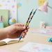 Premium Cartoon-Printed Graphite Pencils Set of 12 Pc by Your Brand