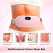 Home-use electric heating belt for back and belly