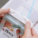 Waterproof Peach Transparent Mobile Pouch with Neck Strap (1 Pc) by Your Brand