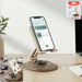 Adjustable Metal Desk Phone Stand with Plastic Base (1 Pc) by Your Brand