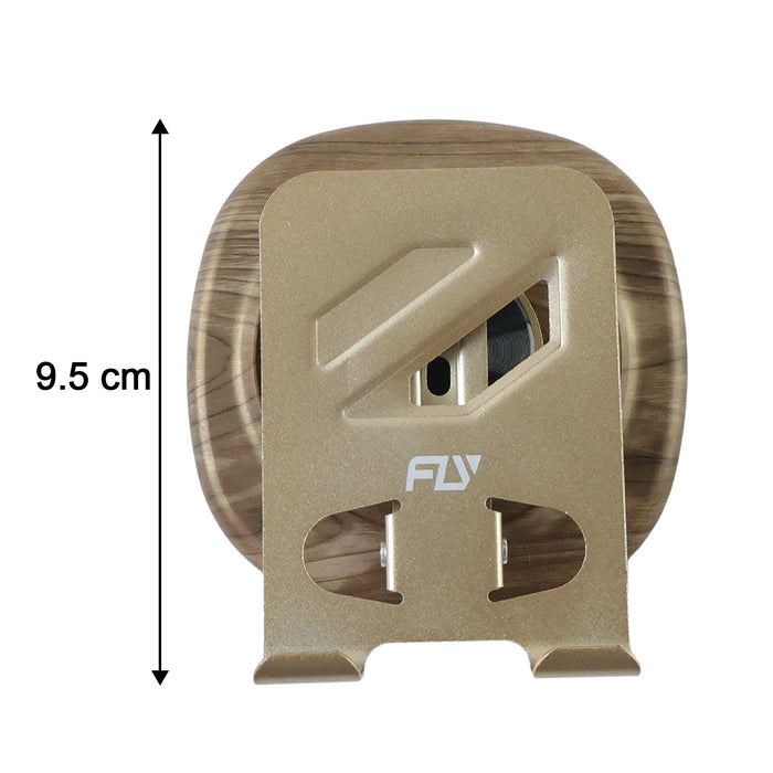 Adjustable Metal Desk Phone Stand with Plastic Base (1 Pc) by Your Brand
