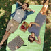 Foldable Picnic Mat with Carry Handle (1 Pc, 144x93 Cm) by Your Brand