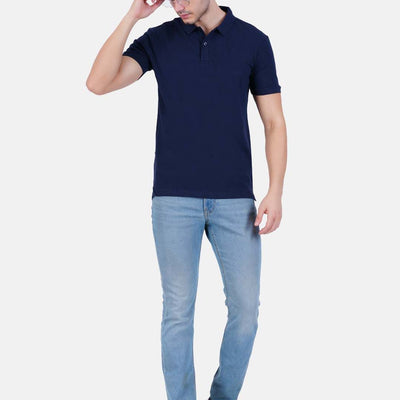 Polo T-Shirt for Men and Women - Navy Blue