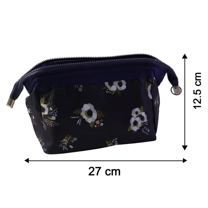 Stylish Multipurpose Cosmetic Storage Pouch Bag (1  Pc, 18x12 Cm)