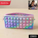 Multicolor Pop It Silicone Pencil Pouch for Kids (1 Pc, 21x10 Cm / Mix Color) by Your Brand
