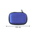 Portable Zipper Carry Case for Earbuds, Charging Cables & Small Accessories by Your Brand