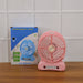 Portable USB Rechargeable Desk Fan (1 Pc) by Your Brand