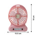 Portable USB Rechargeable Desk Fan (1 Pc) by Your Brand