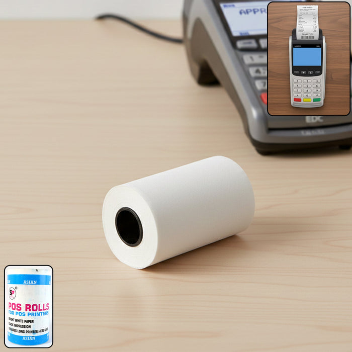 Thermal Label Roll for Barcode Printing (57 x 34 Cm) by Your Brand
