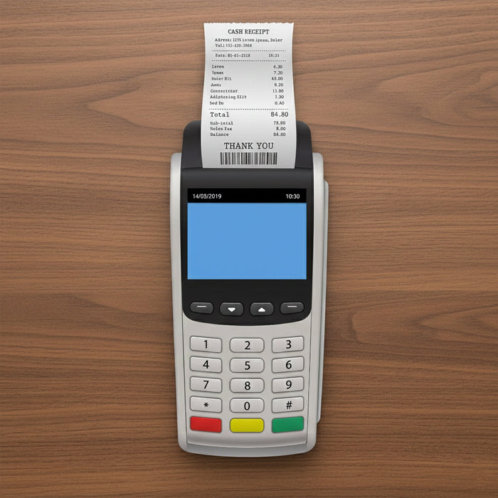 Thermal Label Roll for Barcode Printing (57 x 34 Cm) by Your Brand