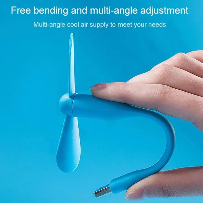 Portable USB Mini Flexible Fan (1 Pc) by Your Brand
