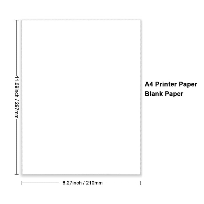 High Quality A4 Size Multipurpose Copier Printing Paper 500 Sheets Pack by Your Brand