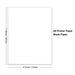 High Quality A4 Size Multipurpose Copier Printing Paper 500 Sheets Pack by Your Brand