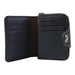 Premium Black Zip-Around Card Holder Wallet (1 Pc) by Your Brand