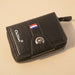 Premium Black Zip-Around Card Holder Wallet (1 Pc) by Your Brand