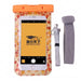 Orange waterproof case size dimensions