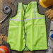 Green Safety Jacket for Construction Protection by Your Brand