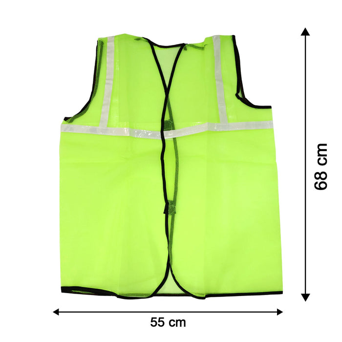 Green Safety Jacket for Construction Protection by Your Brand