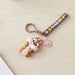 Cute Cartoon Animal Silicone Keychain with “Rainbow” Strap (1 Pc) by Your Brand