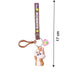 Cute Cartoon Animal Silicone Keychain with “Rainbow” Strap (1 Pc) by Your Brand