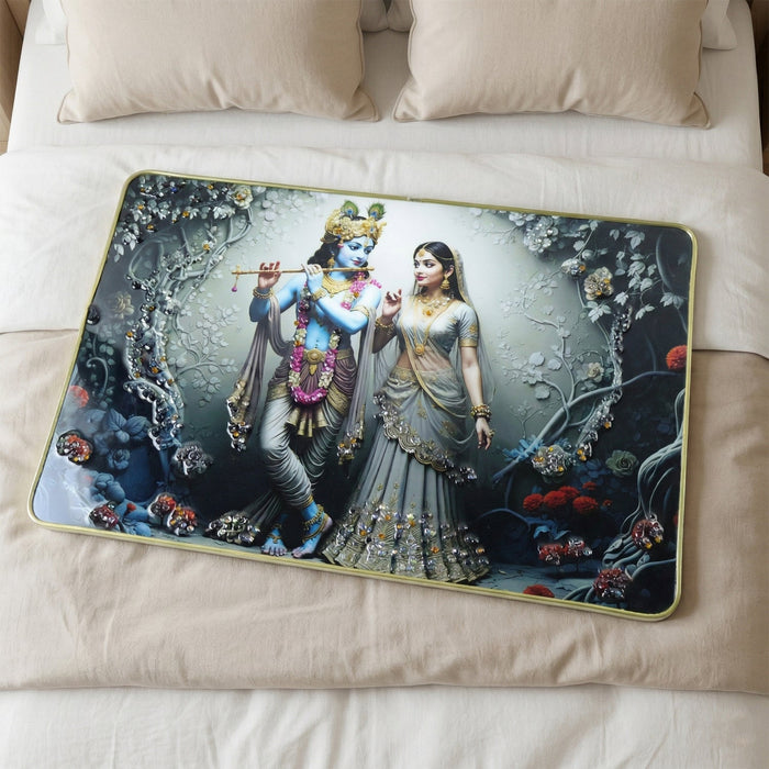 Radha Krishna Wall Hanging Frame