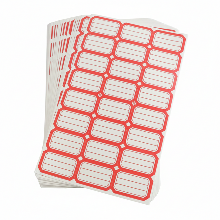 50 Sheets Self-Adhesive Label Stickers by Your Brand