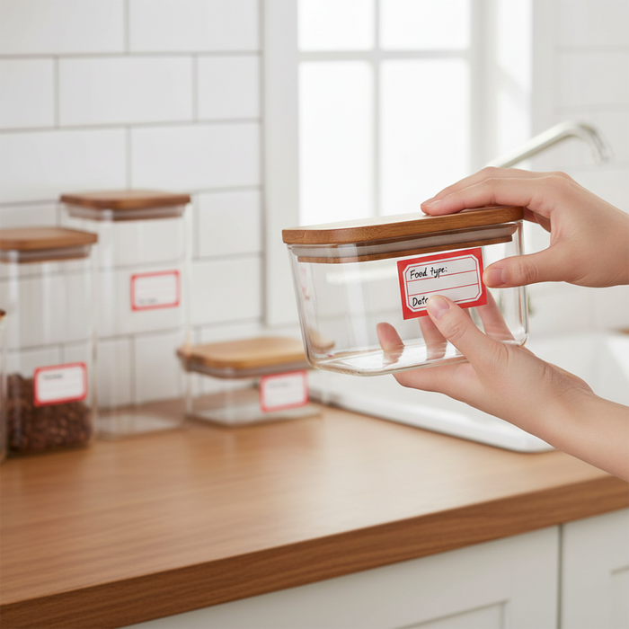 50 Sheets Self-Adhesive Label Stickers by Your Brand