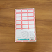 50 Sheets Self-Adhesive Label Stickers by Your Brand