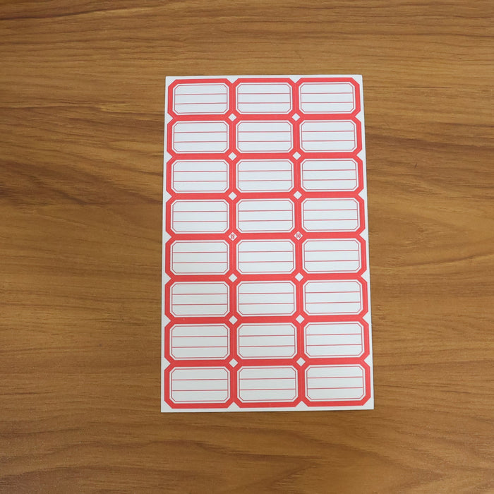 1 Sheets Self-Adhesive Label Stickers by Your Brand
