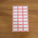 1 Sheets Self-Adhesive Label Stickers by Your Brand