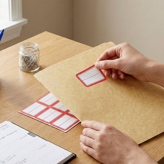1 Sheets Self-Adhesive Label Stickers by Your Brand