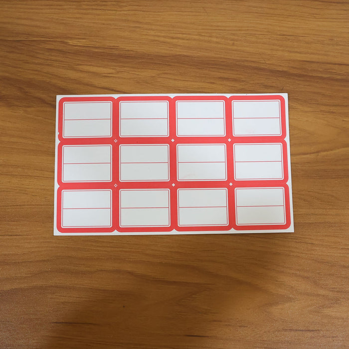 1 Sheets Self-Adhesive Label Stickers by Your Brand