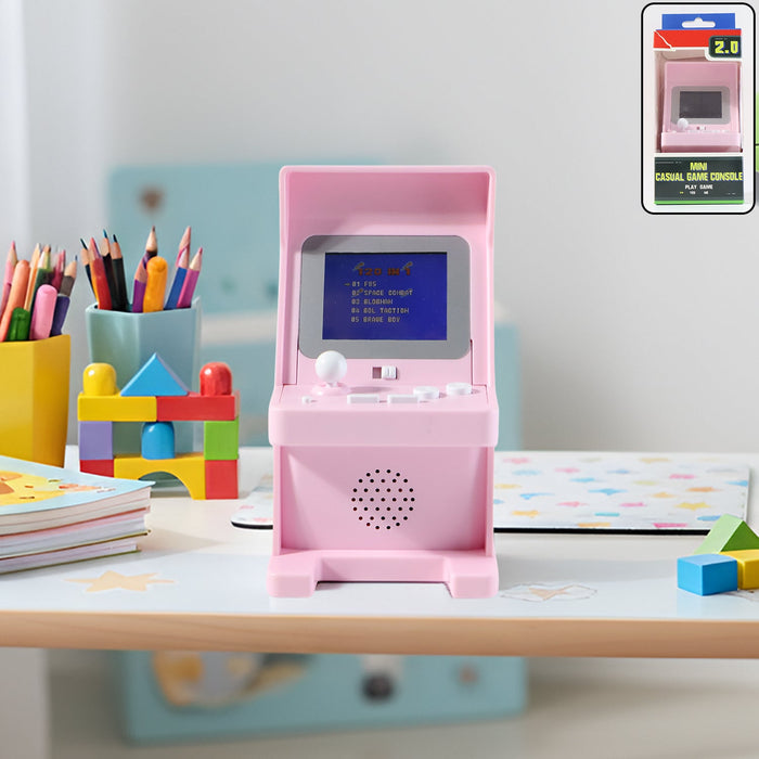 Mini Retro Arcade Gaming Console with 120 Built-In Classic Games by Your Brand