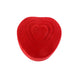 Premium Heart-Shaped Velvet Jewellery Ring Box (1 Pc) by Your Brand