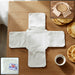 Pure Cotton Roti Mate Cloth, Round roti Cover (51 × 51 Cm, 1 Pc) by Your Brand