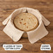 Pure Cotton Roti Mate Cloth, Round roti Cover (51 × 51 Cm, 1 Pc) by Your Brand