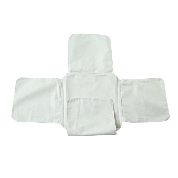 Pure Cotton Roti Mate Cloth, Round roti Cover (51 × 51 Cm, 1 Pc) by Your Brand