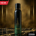 Signature charge deodorant spray packaging design