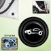 Car Door Shock Absorber Car Door Protection Sticker (10 Pcs Set) by Your Brand
