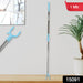 Stainless Steel Telescopic Pole Clothes Hooks Hanger (1 Pc / 1 Mtr.) by Your Brand