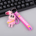 Cute Cartoon Character Rainbow Strap Keychain (1 Pc) by Your Brand