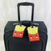 Cute French Fries Design Travel Identification Luggage Bag Tag by Your Brand
