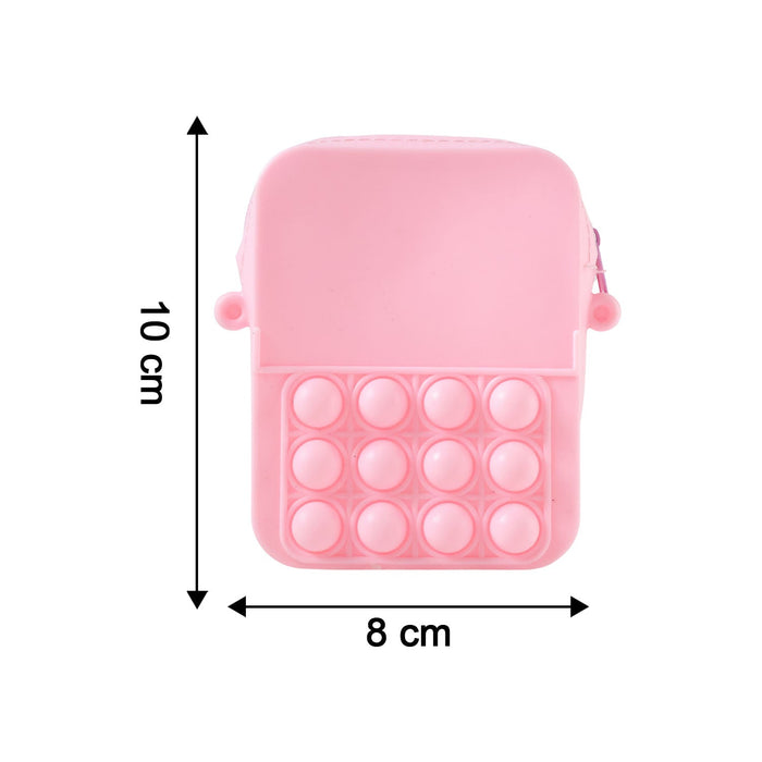 Kids Pop It Fidget Shoulder Bag (1 Pc) by Your Brand