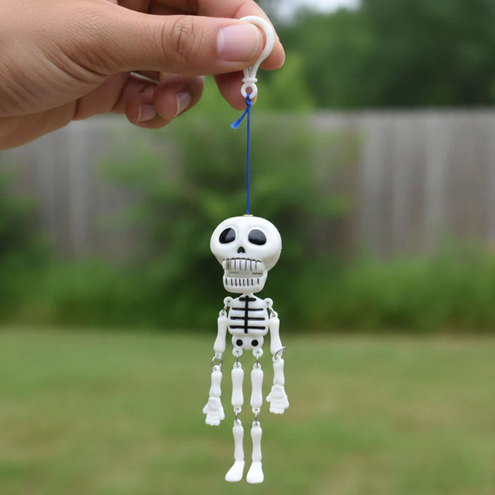 Skeleton Doll Keychain with Metal Keychain Hook (2 Pc) by Your Brand