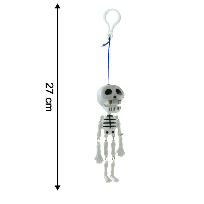 Skeleton Doll Keychain with Metal Keychain Hook (2 Pc) by Your Brand
