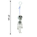 Skeleton Doll Keychain with Metal Keychain Hook (2 Pc) by Your Brand
