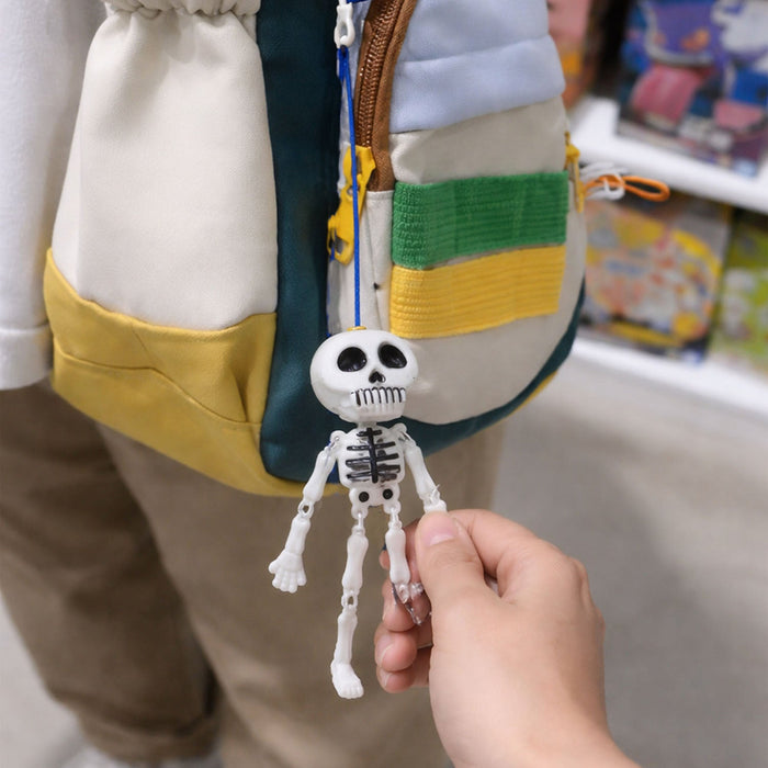 Hanging Skeleton Doll Keychain (1 Pc) by Your Brand