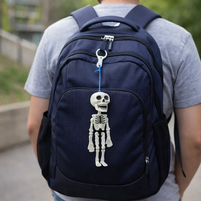 Hanging Skeleton Doll Keychain (1 Pc) by Your Brand