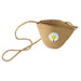 Stylish Jute Crossbody Sling Bag (1 Pc, 17x23 Cm) by Your Brand
