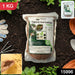 Red Organic Soil Fertilizer Granules (1 KG Pack) by Your Brand